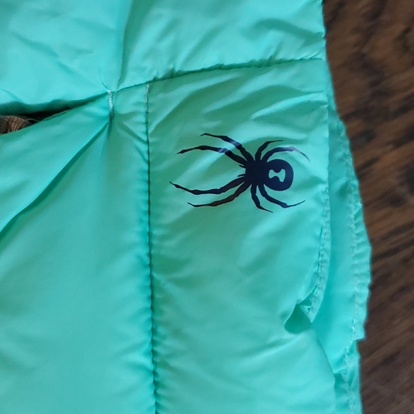 Girls Spyder Puffer Jacket - Picture 2 of 3